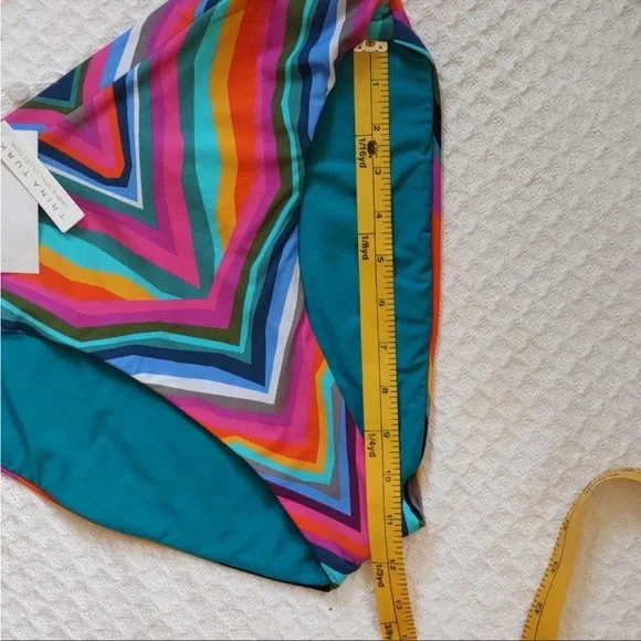 NWT Trina Turk Louvre Swimsuit Bikini Set Size 10 - Picture 11 of 14